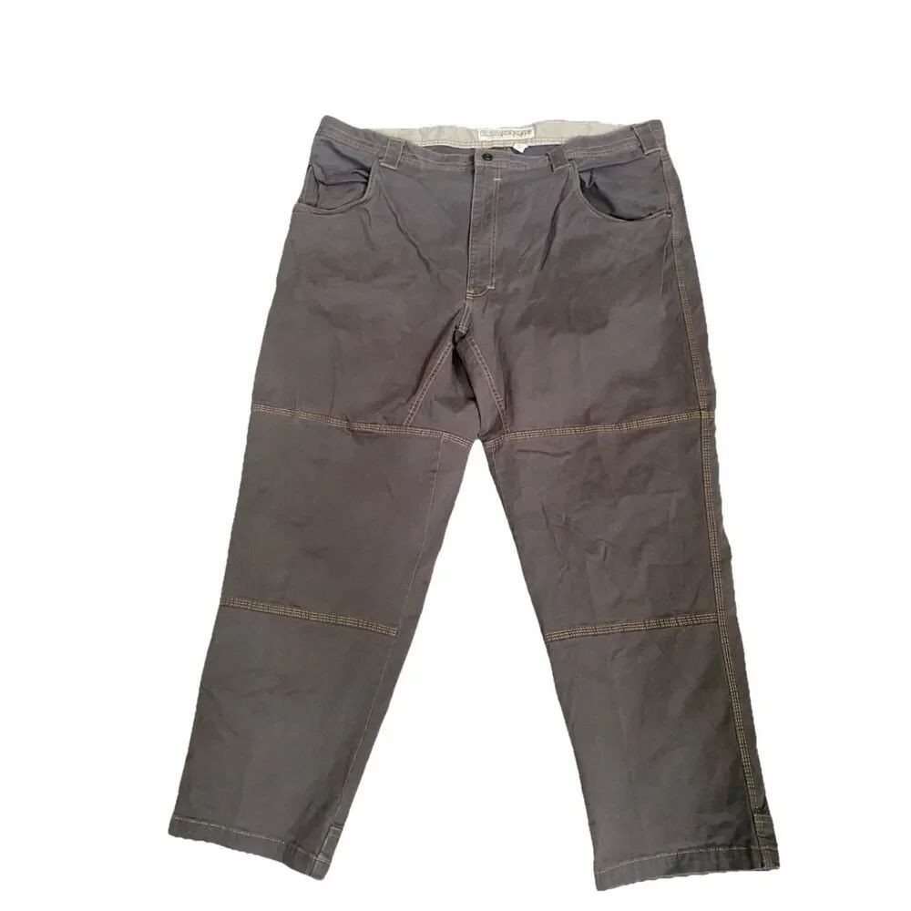 Cabela's Casuals Pants Mens 46x30  Brown Chino Adventure Outdoor